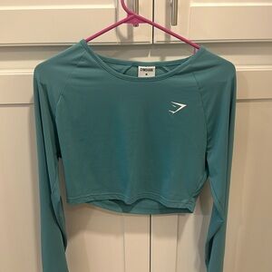 Gymshark Blue Crop Top